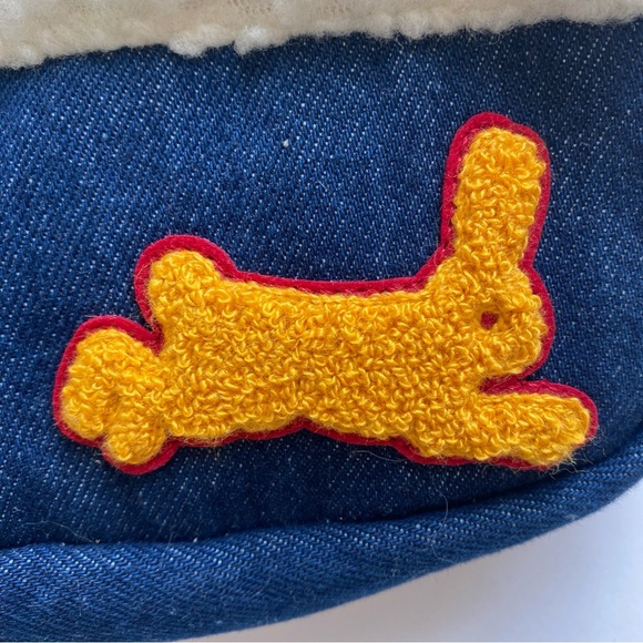 NWT Levi's Red Tag Denim Bunny Rabbit Shoulder Crossbody Bag Limited Edition - Picture 7 of 11